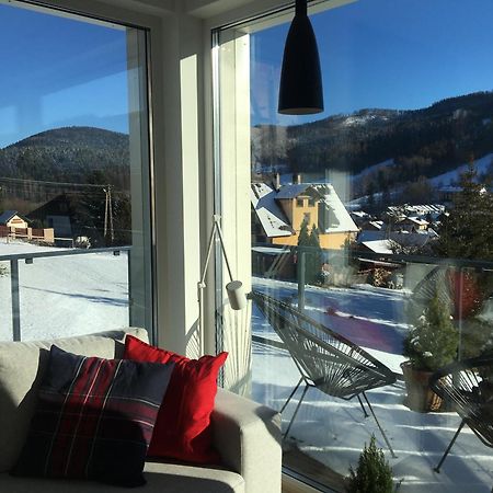 Widokowy Apartament Jodlowa Ski&Bike シュチルク エクステリア 写真