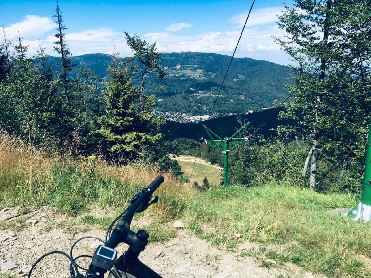 Widokowy Apartament Jodlowa Ski&Bike シュチルク エクステリア 写真